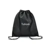 Wholesale Custom 210D Polyester Drawstring Backpack Type Polyester Shopping Bag