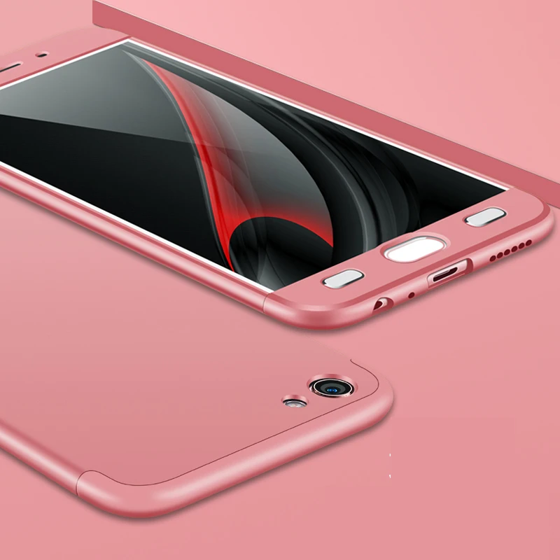 2018 hot sell 360 cover Removable 3in1 Hard PC Shield Back Cover Case for Vivo X9 phone cases