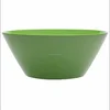Custom Green Large Serving Bowl Coordinating Colors Plastic Serve Bowl