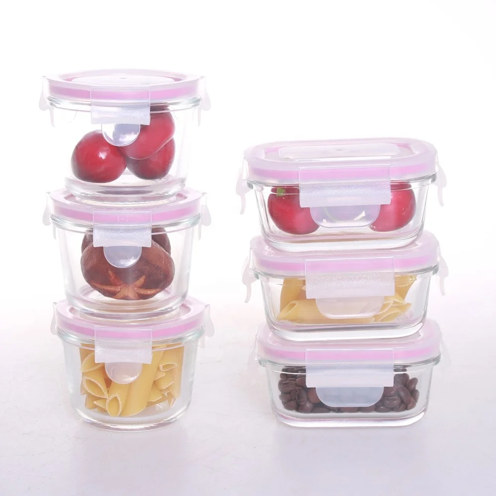 Glass Baby Food Storage Containers Bpa Free Lids Open With Ease For