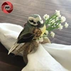 Creative simulated bird napkin ring for table decoration