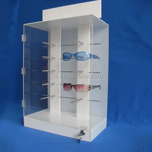 Low Price Hot Sale Wholesale Acrylic Locking Eyewear Display Case Buy