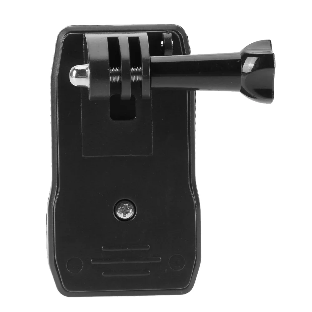 360 Degree Rotatable Backpack Clip With Screw Black Portable Multi
