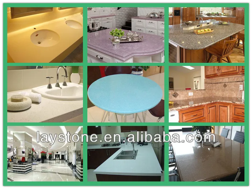 High Quality Artificial Quartz Stone Can Be Used For Kitchen