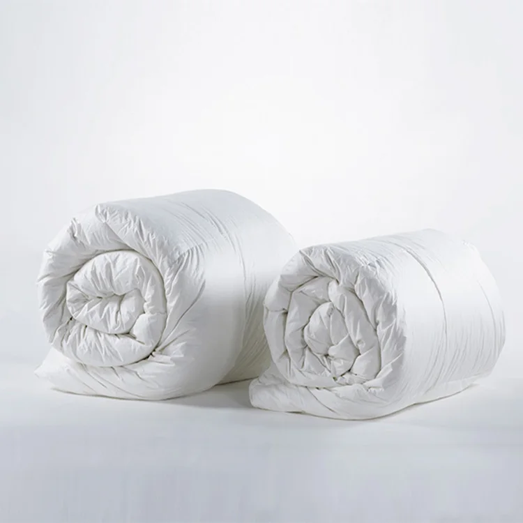 Snow White Luxury 100 Goose Down Quilt Duvet For Home Use View