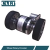 Supply Wheel rotary encoder Open collector dual shaft encoder