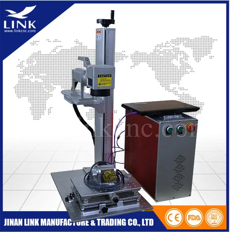 3D Printer for Sale 20W Fiber Laser Marking Machine Price for Plastic PVC Pipe