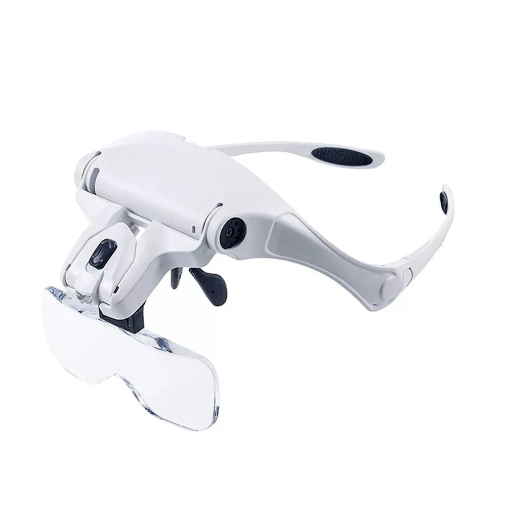 No.9892b2 Led Eyeglasses Head Magnifier For Lash Extensions Buy Led