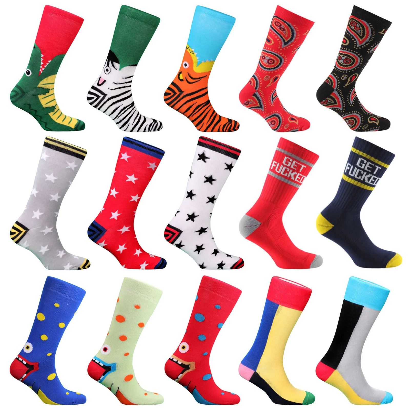 Wholesale Cotton Eyes Fun Funky Noveltysilly Socks - Buy Silly Socks ...