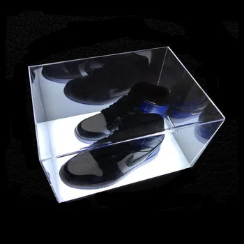 ODM-OEM clear shoe box plexiglass 