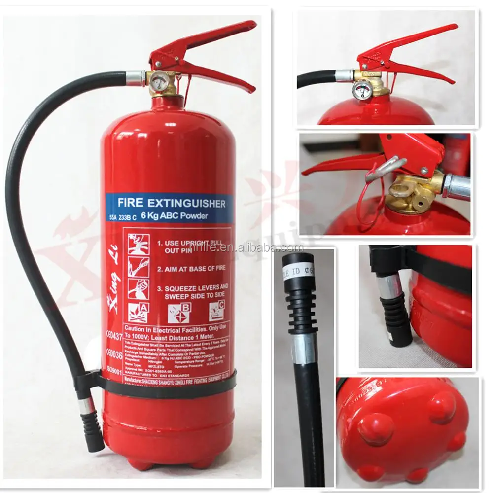 1-6kg En3 Portable Dcp Fire Extinguisher - Buy Portable Dcp Fire ...