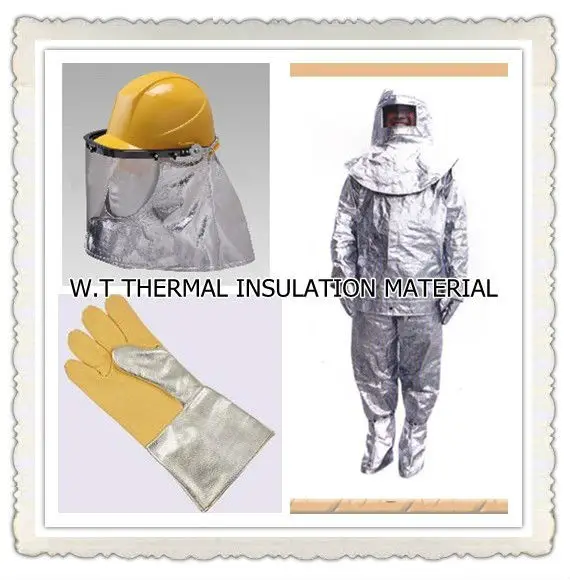 Heat Resistant Cloth Fireproof Apron Foil Cotton Fabric Buy Thermal