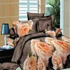 100% polyester brushed 3D printed fabric for bedsheet