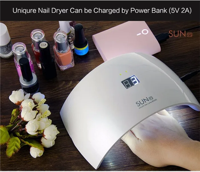 Wholesale Private Logo 48W Competitive Price Sun 5 Uv Led Nail Lamp Dryer