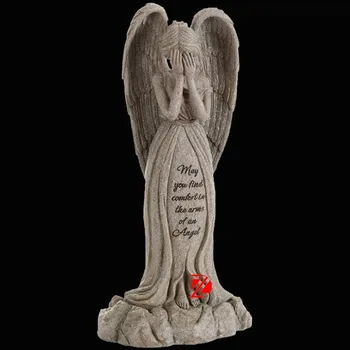 Granite Stone Weeping Angel Statue - Buy Weeping Angel Statue,Stone ...