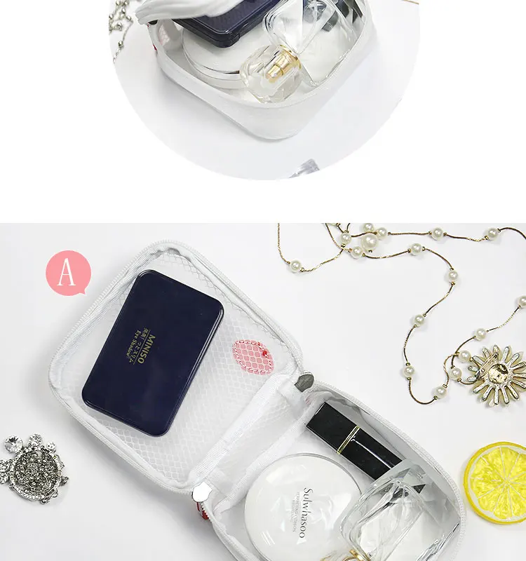 luxury travel makeup bag