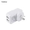 5V 2A cell phone accessory white/black charger US version
