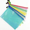 a4 a5 size pvc plastic mesh file bag