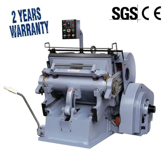
ML-930 platen die cutting machine for paper plastic sheet 