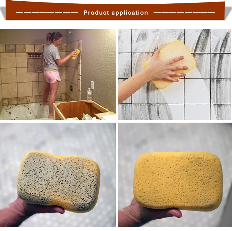 Tile Grout Cleaner Sponge Extra Large Tile Floor Cleaning Wash foam Scrub Tile Grouting Sponge