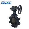 High performance lug type butterfly valve