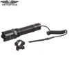 Best LED Flashlight Tactical Flashlights for Gun Rifle Hunting Light with Rail Mount
