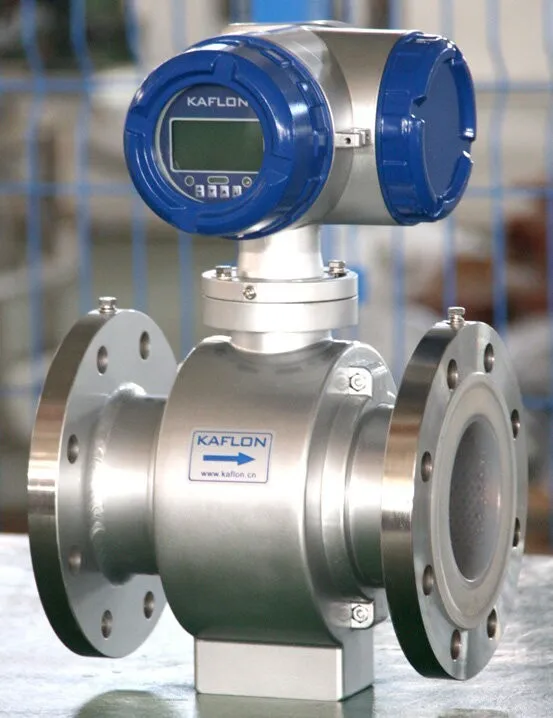 MAG1000 Water liquid flowmeter flow meter battery power