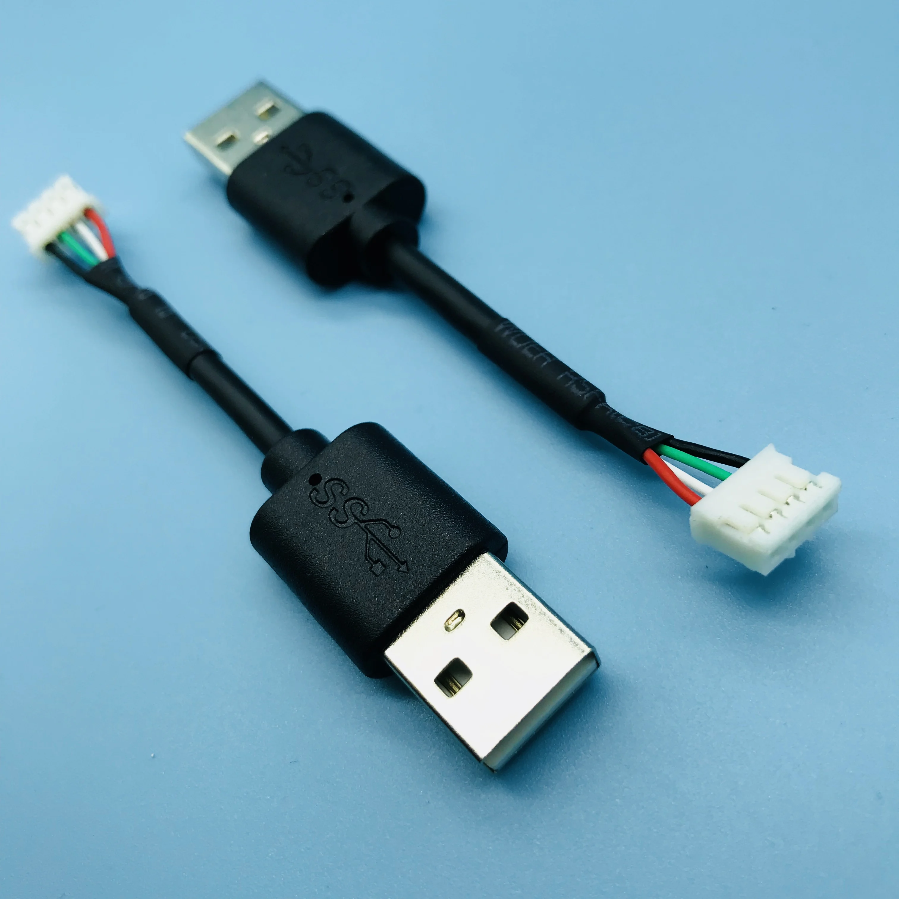 2.54mm pitch dupont male to usb male flat ribbon cable