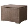 Space saving ottoman small table with cover and hollow design multipurpose storage box
