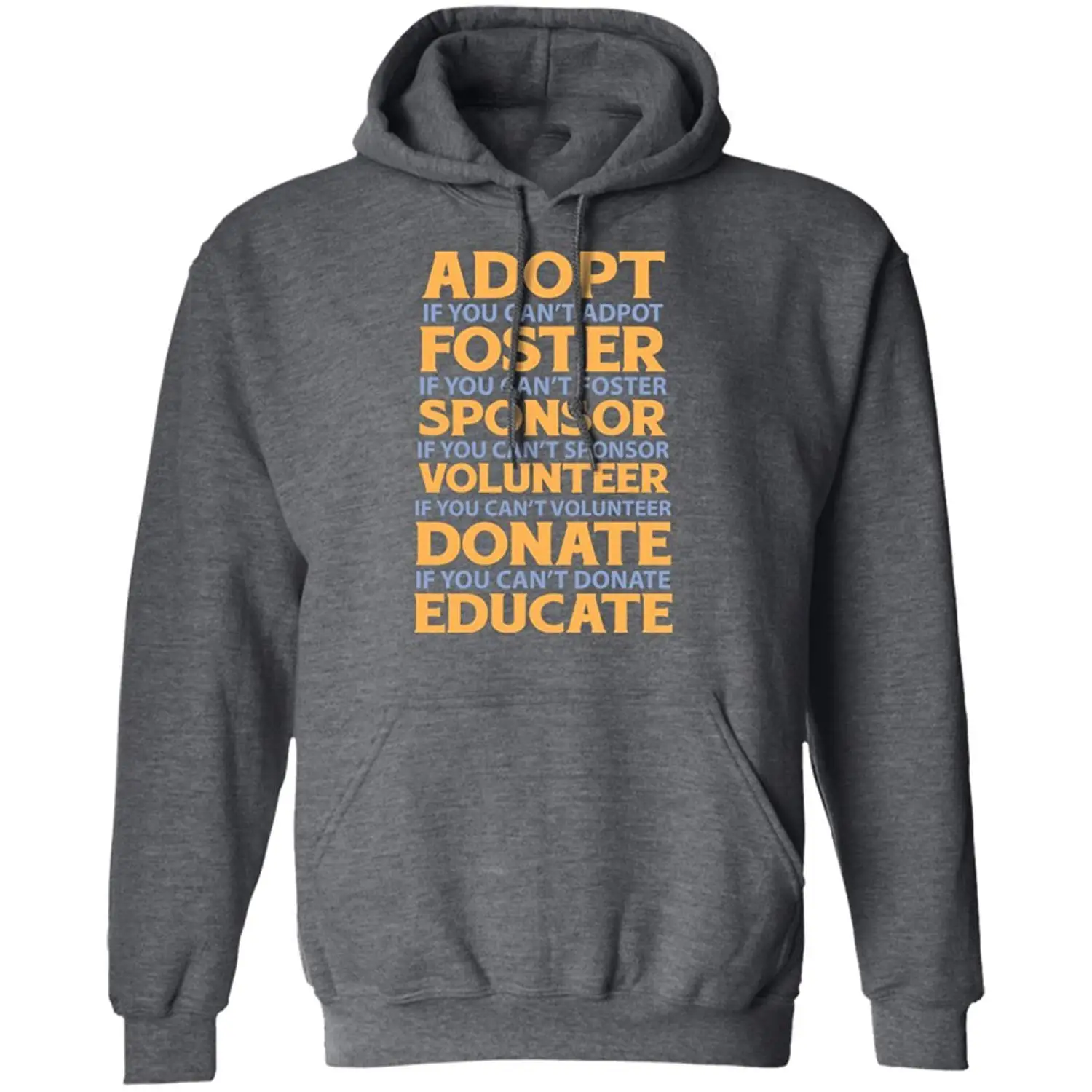 Animals Rescue Hoodie Adopt Foster Save Dogs Cats Shelter Hoodie