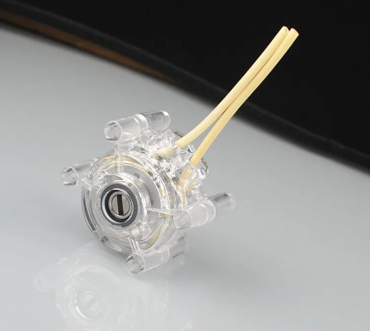 Analytical Instruments Liquid Dosing Transparent Micro Peristaltic Small Pump Head