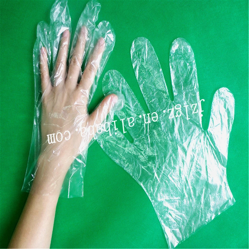 Non Latex Clear Gloves Daily Use Plastic Produc