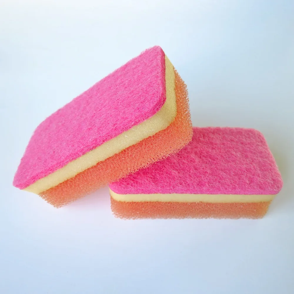 2018 Design Ultra Thin Dishwashing Scouring Cloth Filter Kitchen Sponge