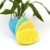 Low Price Frog Rabbit Oval Shape Cellulose Facial Cleaning Sponge