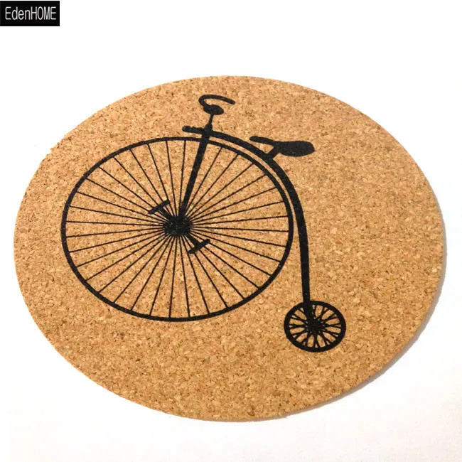 Wholesale Custom Printed Cork Table Placemat Cork Coaster Buy Custom