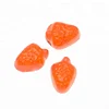 oil coated strawberry shape gummy candy own factory support OEM