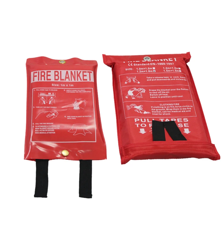 En1869 Fire Blanket 430g/m2 0.43mm Thickness 550c Fire Resistant