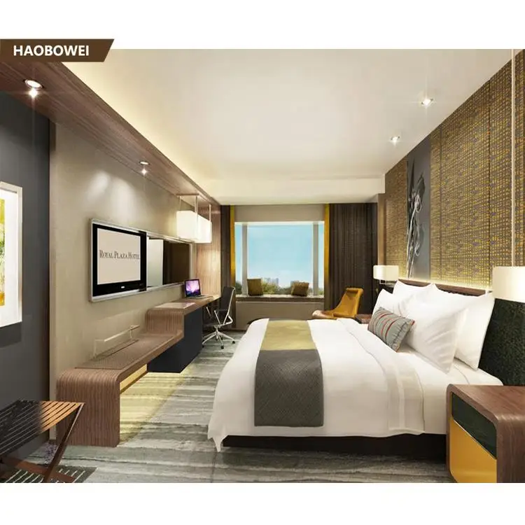 Hot sale modern laminate bedroom furniture sets luxury
