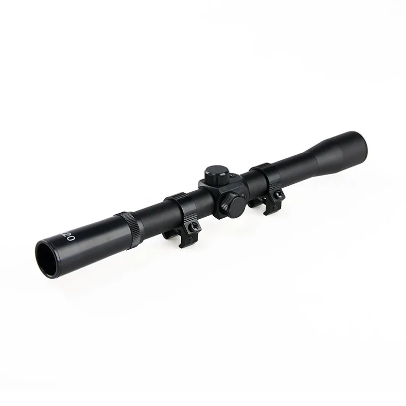 Tactical Cs Paintball Accessories 4x20 Rifle Scope For Paintball