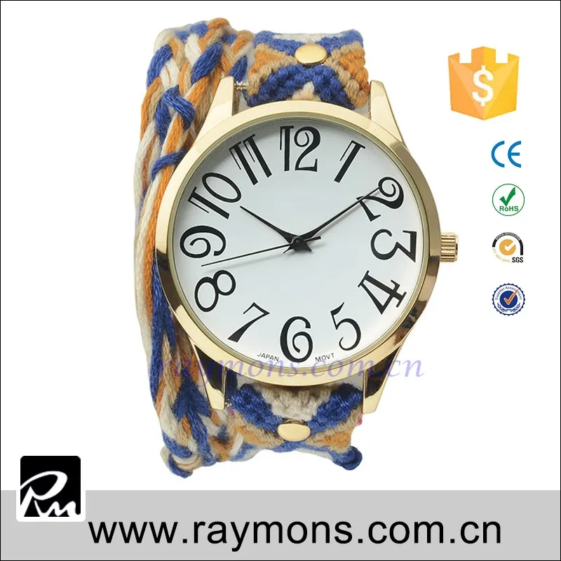 Designing 2016 New Watch Factory Price Box Arm Tisch Many Design Colors Watches Personalized