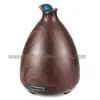 Essential Oil Diffuser 130ml Wood Grain Ultrasonic Aromatherapy Oil Diffuser with Adjustable Mist Mode Waterless Auto Shut-off