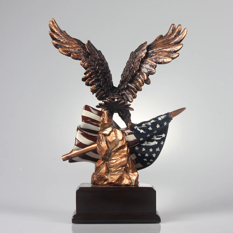 resin eagle statue