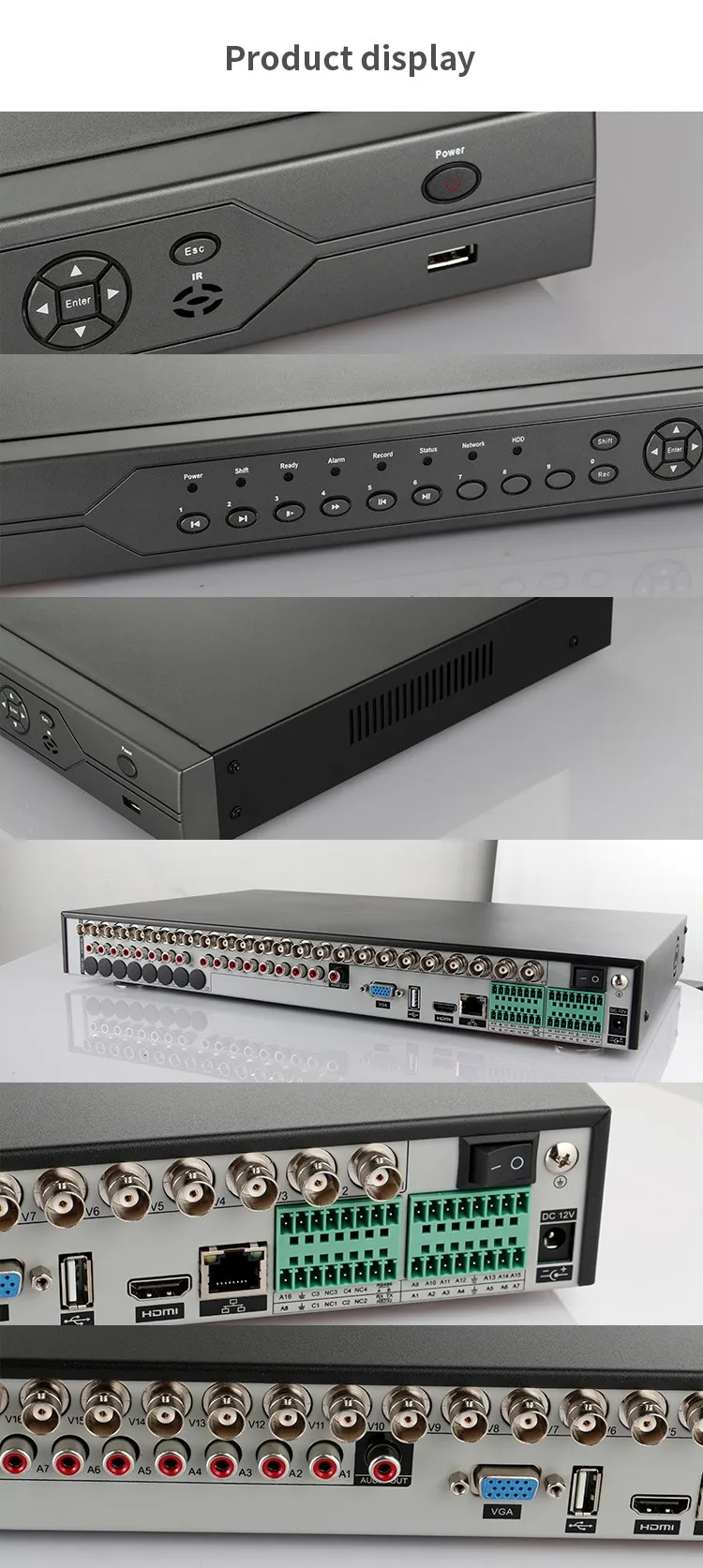 High Definition Support Vga Hdmi Rj45 Full Hd 1080p H 264