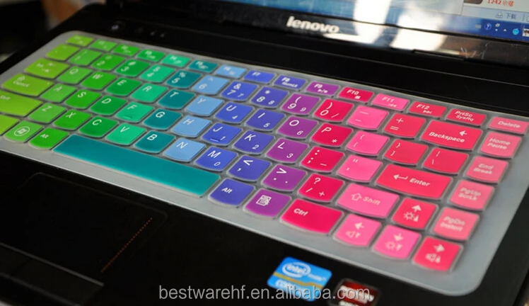 Online shop oem custom colorful silicone keyboard cover for mac pro