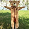 Naughty teddy bear without filling cuddly plush toy skin 100cm size 5 colors for holiday birthday unique gifts
