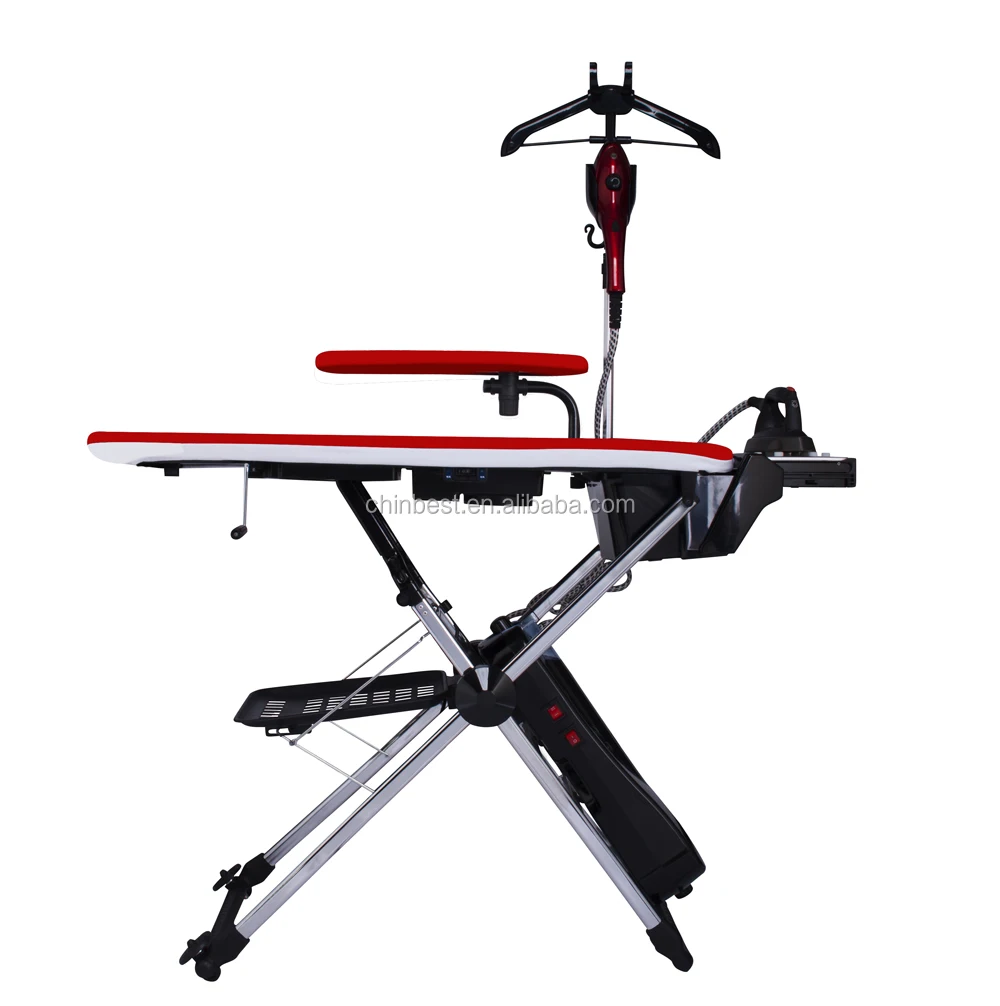 Professional Luxury Steam Iron Board 1350w+iron 1000w,Bigger Board Size