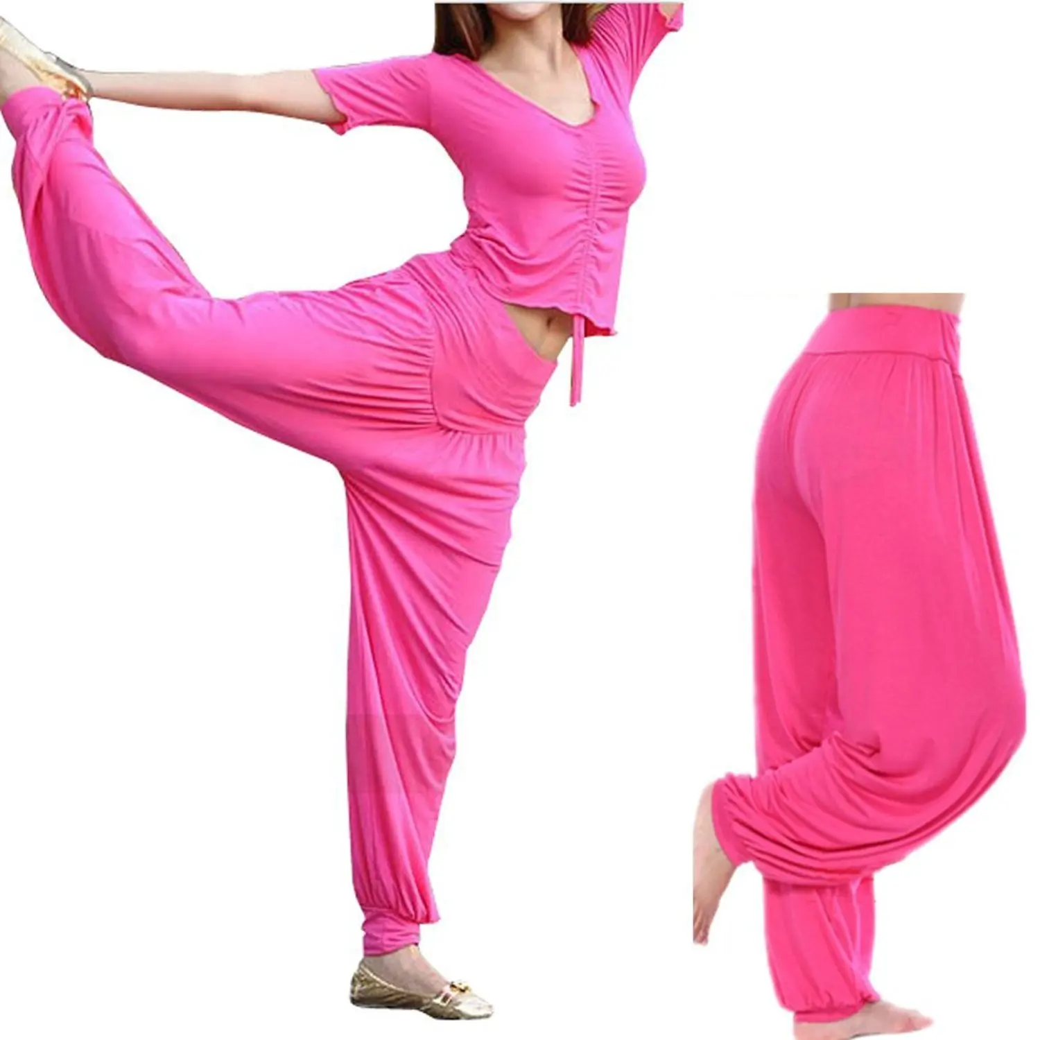 womens pants with elastic waistband