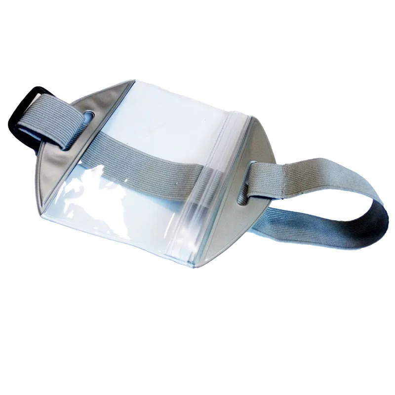 Soft Plastic Elastic Armband Photo Id Badge Holder,Reflective Sia