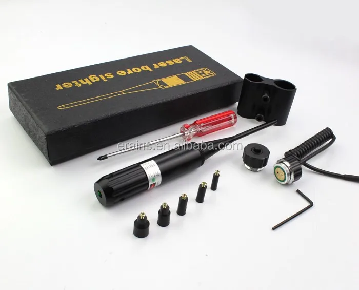Green aser Bore Sighter with full kits ES-BS-02G tactical green laser sight and bore sighter.JPG