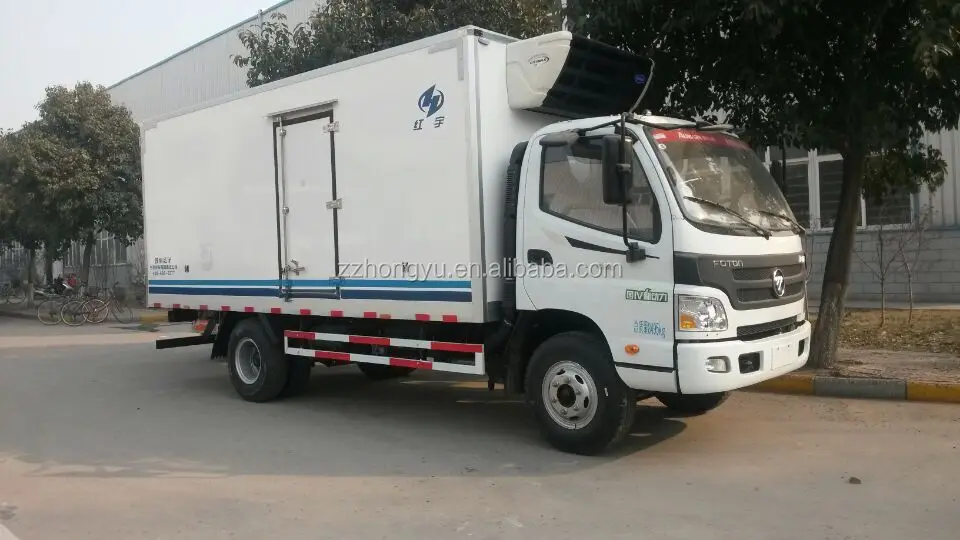 Foton right hand driver refrigerated freezer truck freezer refrigerated truckfreezer box truck